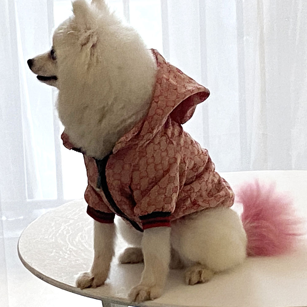 G 홈 지퍼 후드 트렌디 브랜드 개 옷 FA DOU CORGI CHAI 개 애완 동물 의류 재킷 코트
