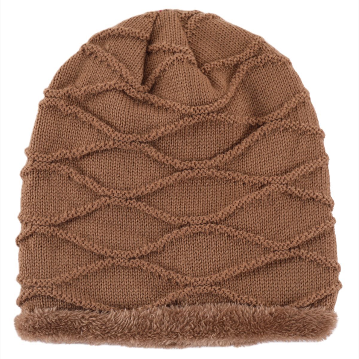 Knitted Beanie Hat For Men And Women Wool Warm Winter Hat_voghion.com