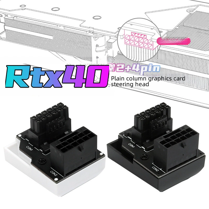 EZDIYFAB 12VHPWRPCI-E 5.0 корпус RTX4090 12+4pin видеокарта 180 градусов поворота