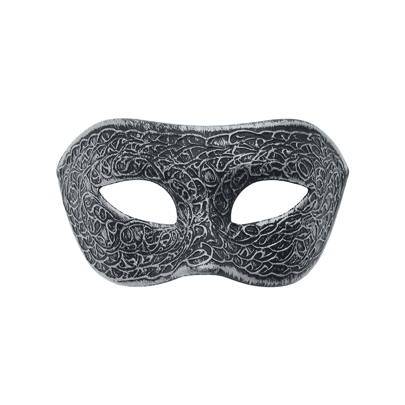 Amazon ventas calientes retro mitad cara máscara de jazz Halloween carnaval máscara decoración de fiesta