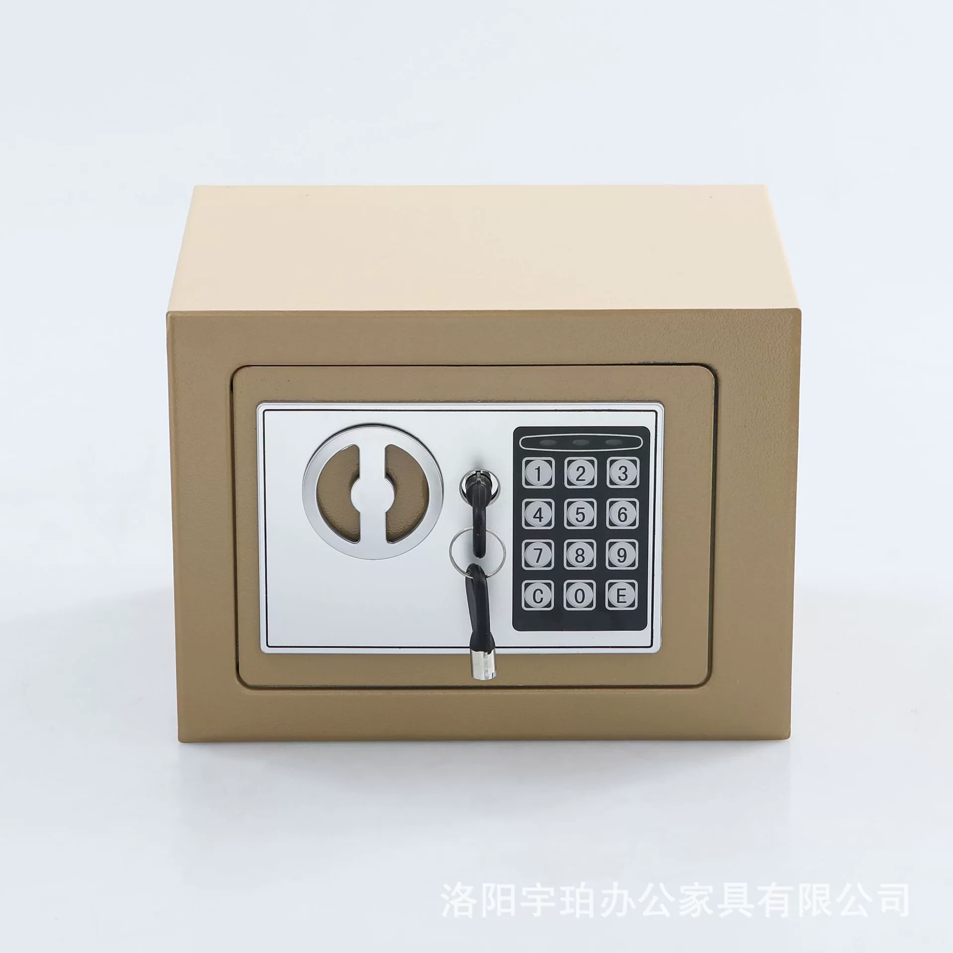 Цельнометаллический небольшой безопасный бытовой Сейф мини-настенная Противоугонная защита от кражи электронный пароль для монет Копилка 17