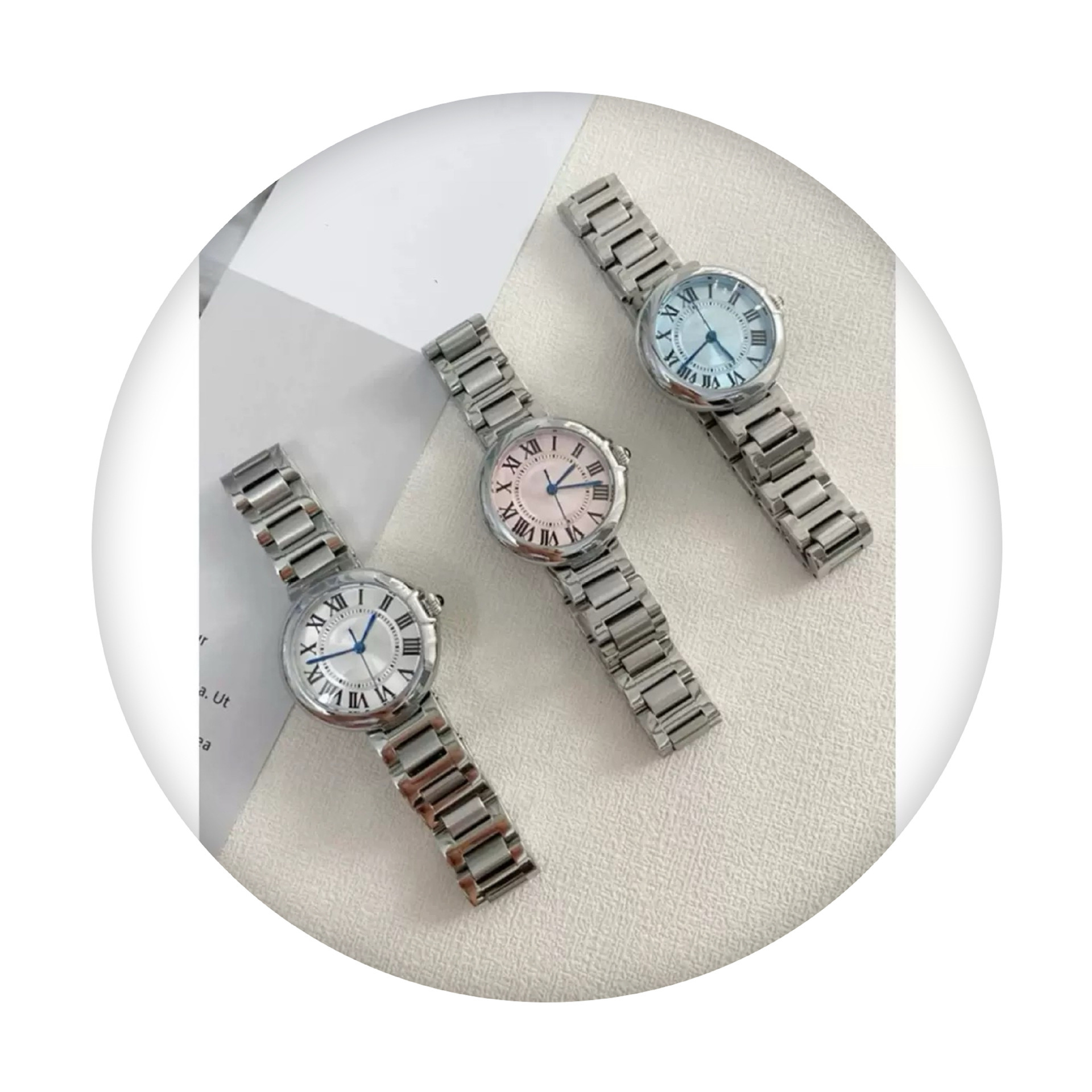 Af Blue Needle Balloon Fisheye Men's and Women's Couple's Watch Women's Watch Niche Fully Automatic Mechanical Station Watch