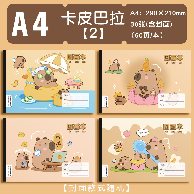 混批【图画本】梦瑾绘画本线圈，包背，骑马钉，各种A4素描|undefined
