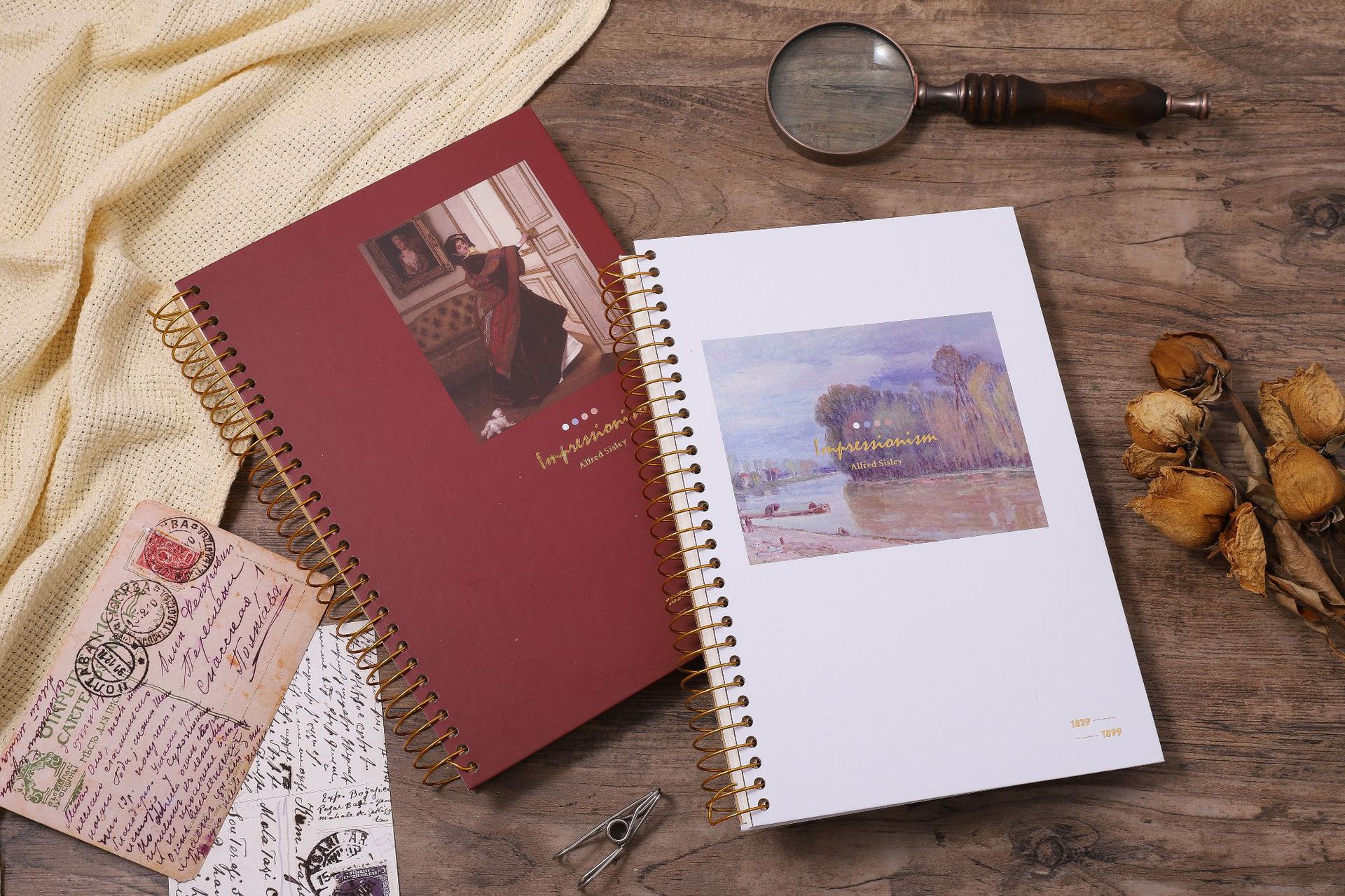 5347     16K横线线圈本（海岸小镇的傍晚）  (7