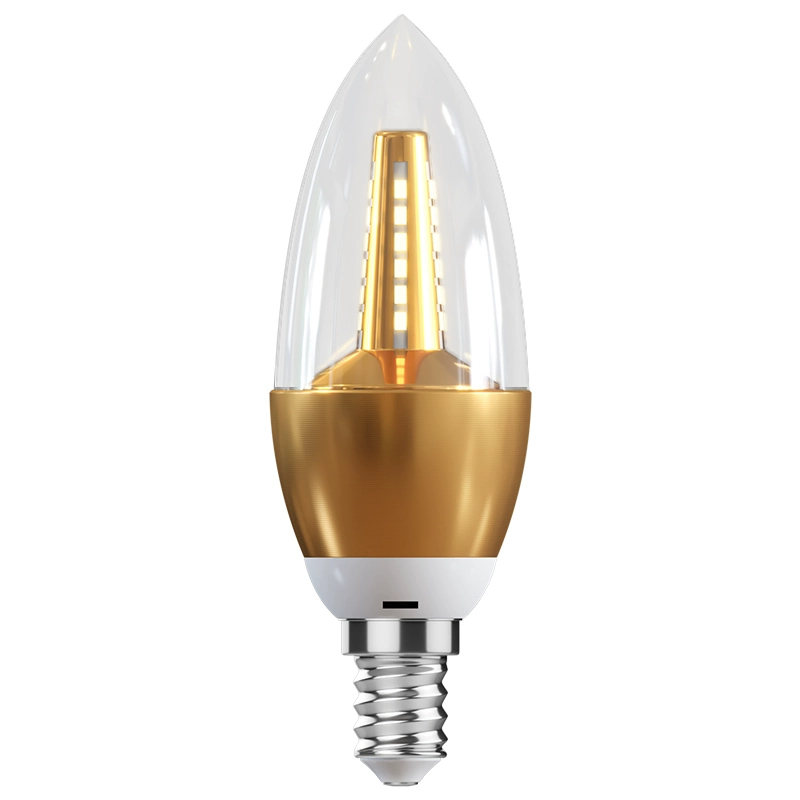 LED bulb, smart energy-saving lamp, super bright lights, three colors, with screw socket