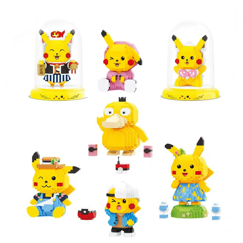 Cartoon doll, constructor, toy for men and women, girl's gift