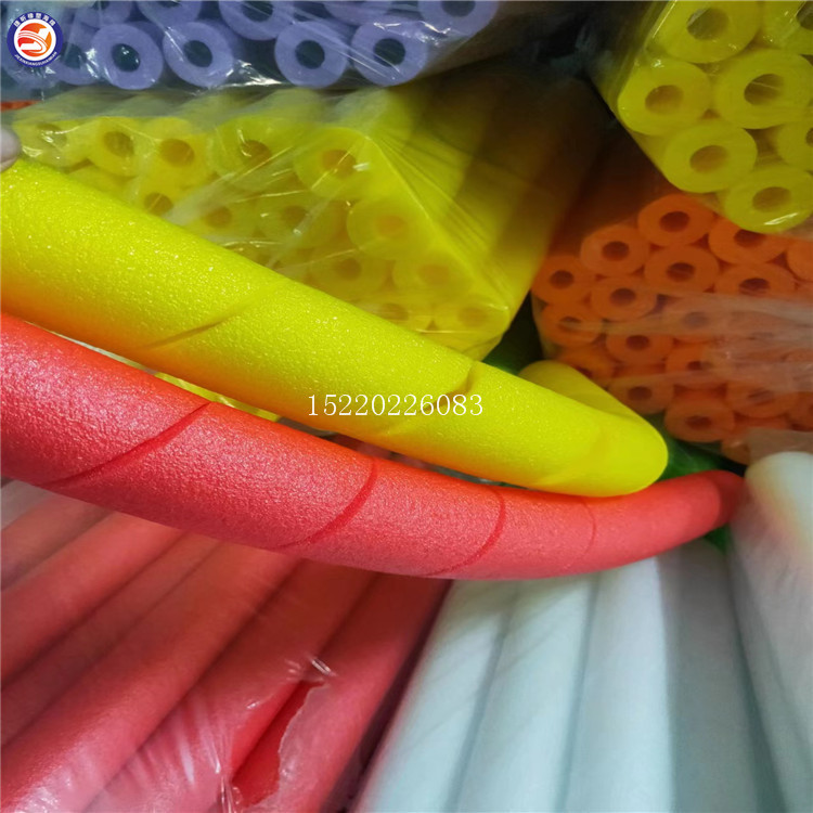 厂家生产 五金抗压保护珍珠棉加工螺旋缠绕EPE实心泡沫管