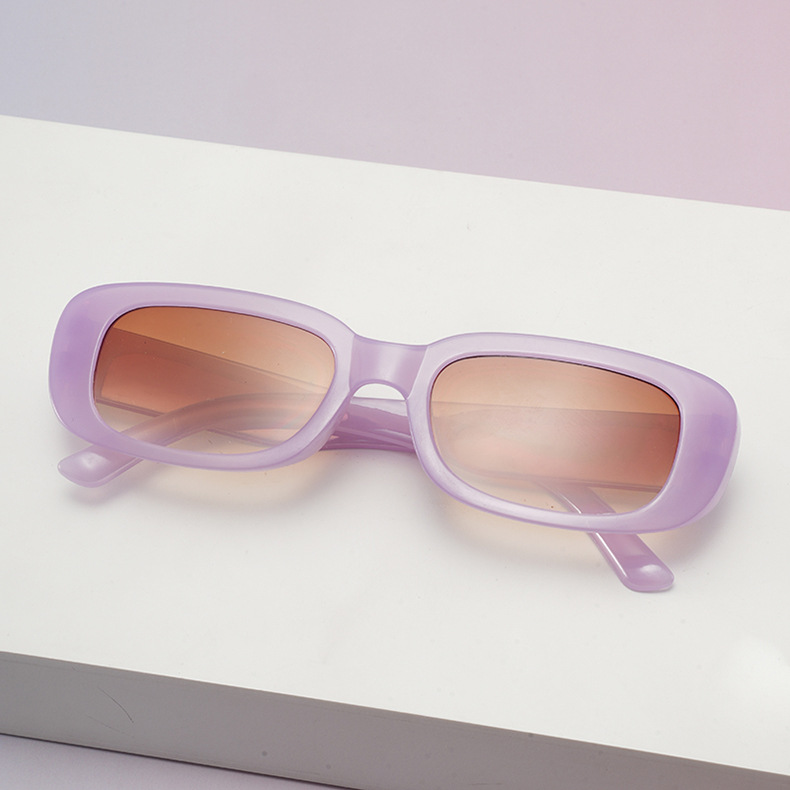 Gafas de sol cuadradas UV400 para hombre y mujer image 34