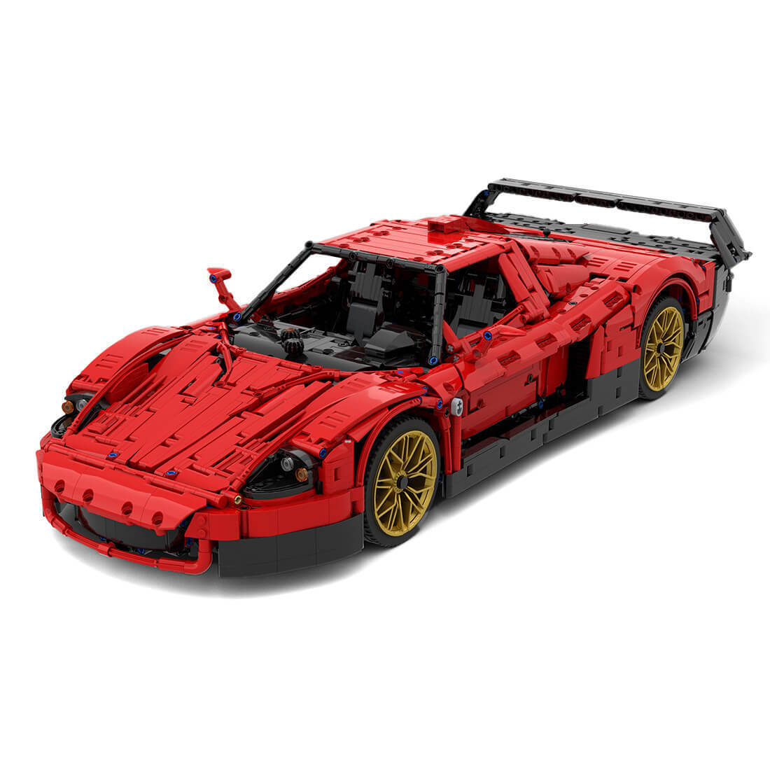 (Cross-border trading), constructor, supercar, car model, red toy, scale 1:8