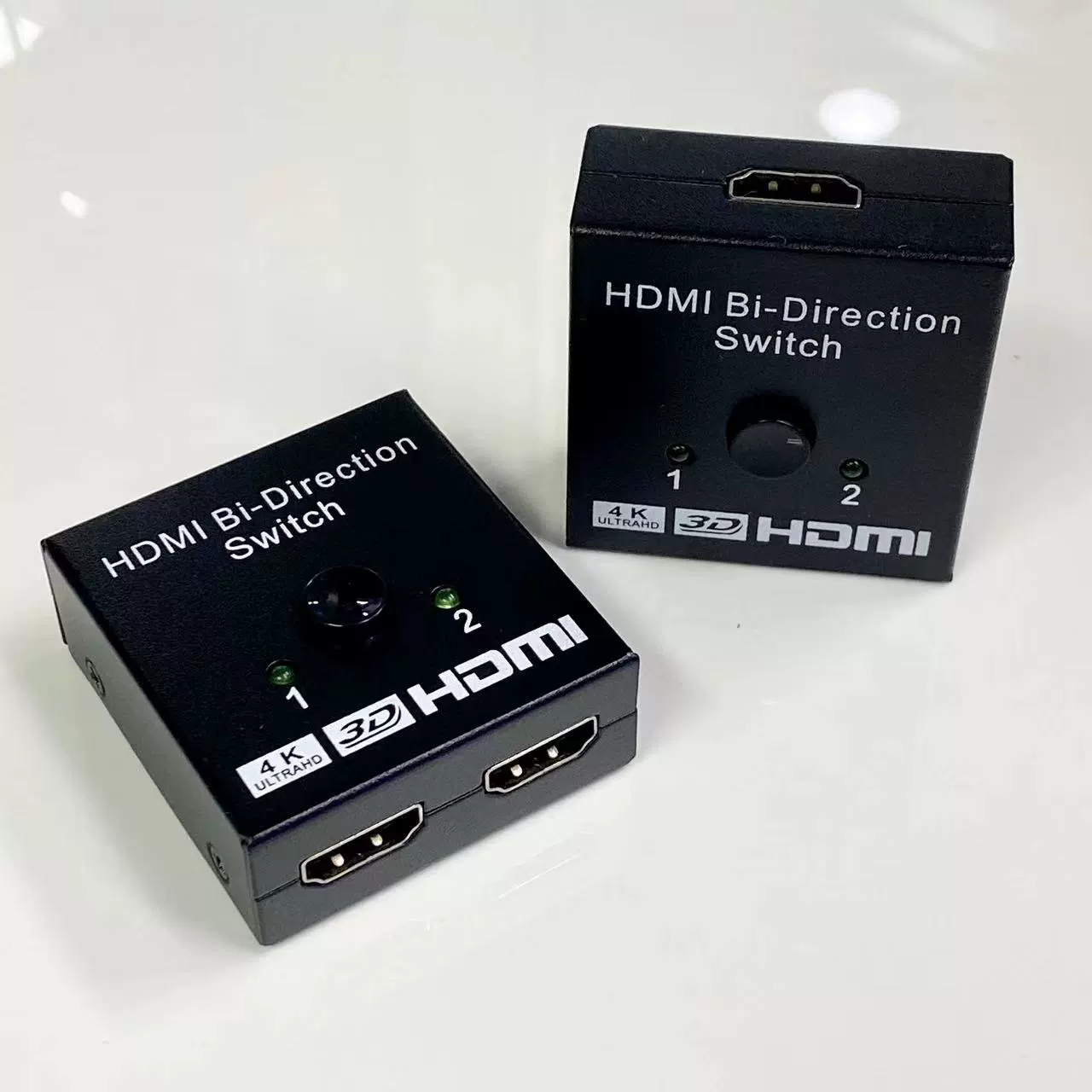 HDMI переключение 2 входа 2 входа 1 распределитель 1 точка 2 выхода высокого разрешения 4K два-в-один-выход компьютерный дисплей кнопка
