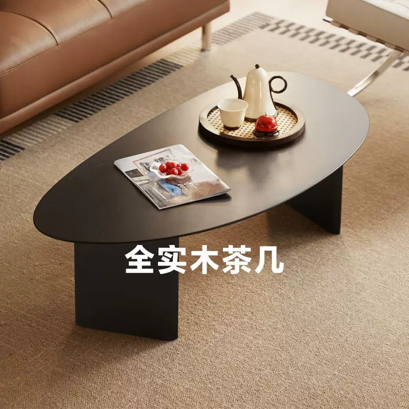 新中式2025新款实木小茶几轻奢现代简约高级感客厅家用茶几