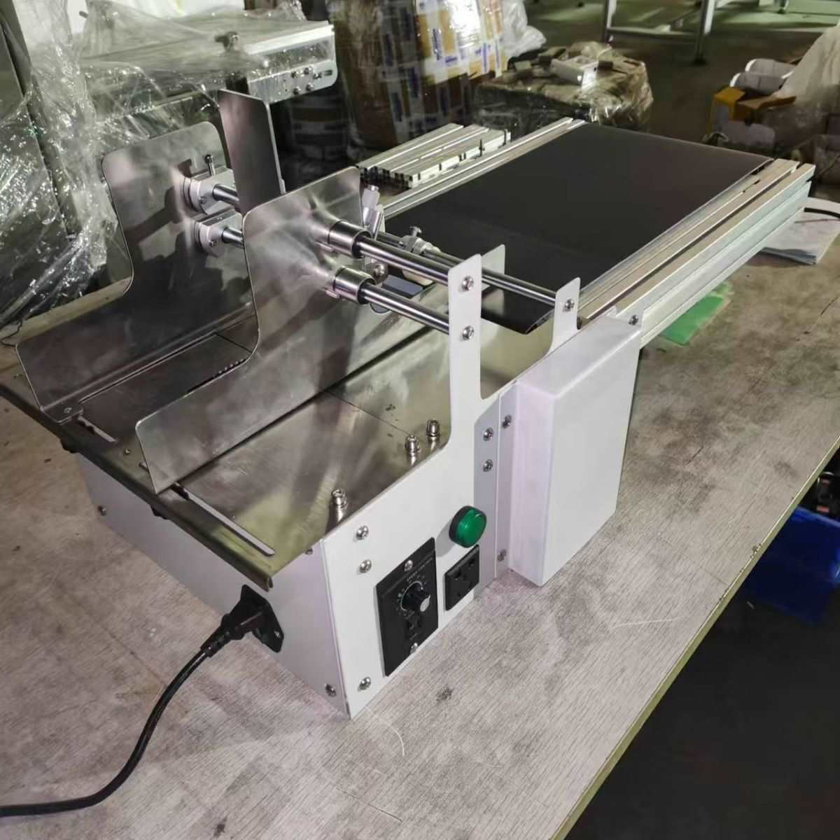 桌面式小型分页机商用用可搭配各种喷码机