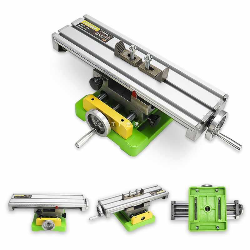 5IJO多功能十字工作台高精度台钻电钻支架迷你微型移动滑台