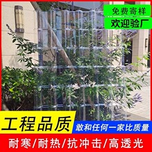 树脂亮瓦PC塑料屋顶采光透明瓦加厚琉璃瓦片树脂瓦配件雨棚阳光板