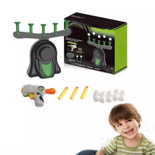 Cross-border electric floating ball target toy, soft elastic dart target shooting toy, floating ball toy dart target