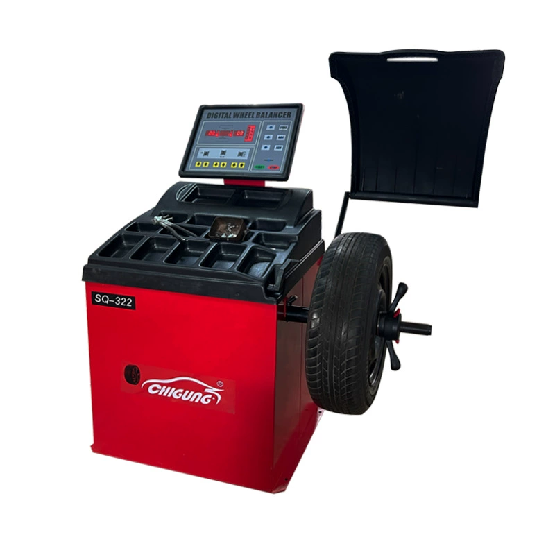 Машина для балансировки автомобильных шин, прибор для балансировки колес, позиционирующий баланс 322, балансировочный станок.