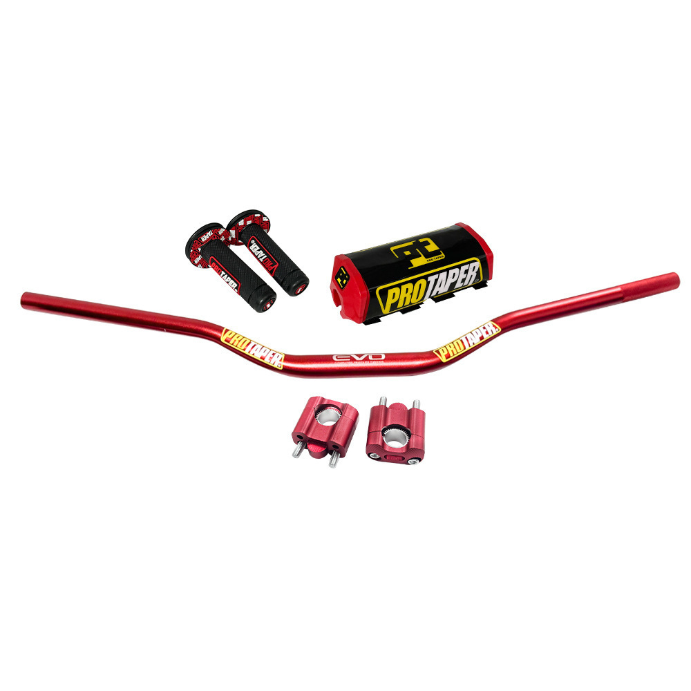 Manuela reducida de motocicleta de carretera CNC modificada para proteger el pecho contra caídas EVO PRO28mm conjunto de mango direccional