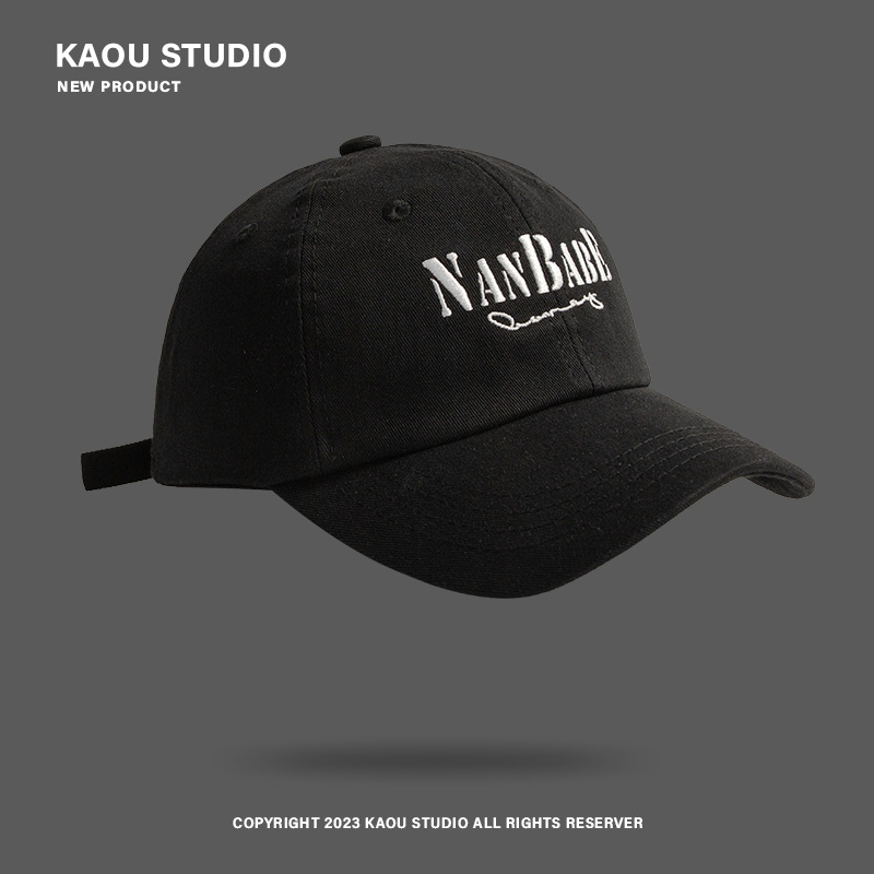 Gorra de béisbol NANBABE-Negro