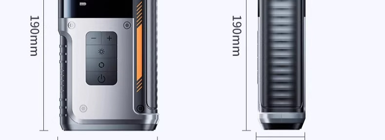 Car Emergency Starting Power Supply, Strong Start-Up, 12V24V High-Power, Zero-Power Instant Start, Power Bank, Car Air Pump