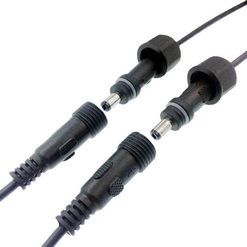 供应   5521公母插头电源线，DC公母对插电源线