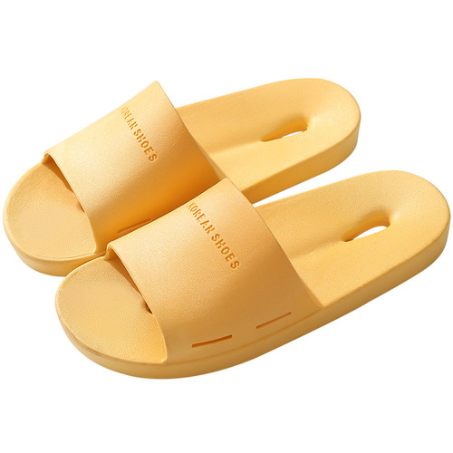 Bathroom quick-drying bathroom slippers for men, home use, hotel and club hollow leaking anti-slip silent slippers for women