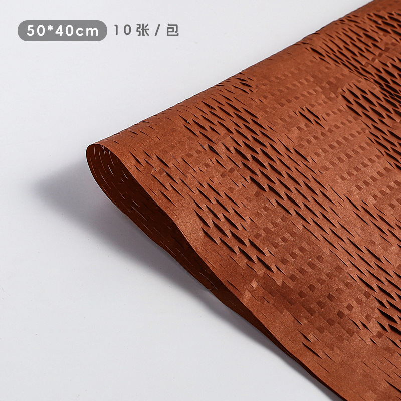 Internet celebridad panal de malla de papel ramo de malla de papel tirón neto arte papel de regalo flor material de embalaje al por mayor