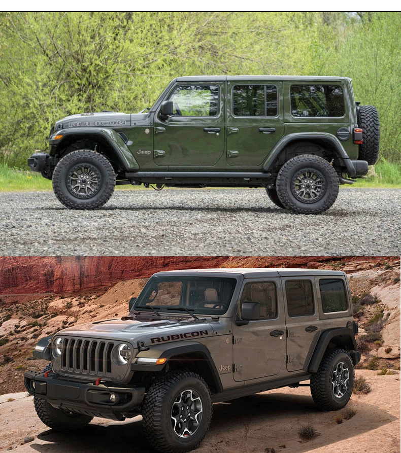 Suitable for 23-26 Jeep Wrangler Rubicon Mud Flaps, New Rubicon Car Mud Guard Accessories
