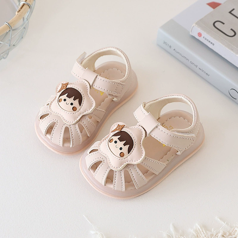 Summer cartoon footwear girl's, cute shoes, sandals, soft sole