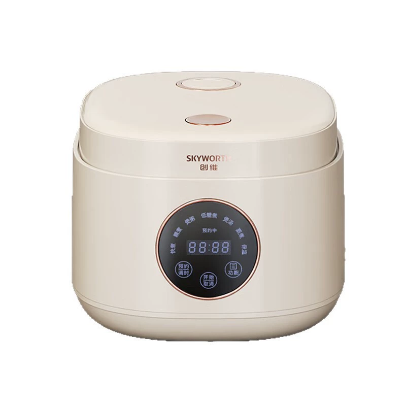 Skyworth F802 мультифункциональная электрическая кастрюля-рисоварка, белая, 3 л
