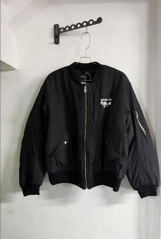 Unisex Casual Trendy Jacket With Back Print Loose-fitting Style_voghion.com