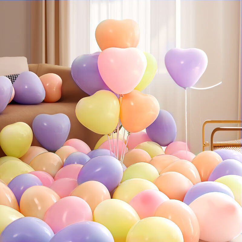 Globo en forma de corazón macarón diseño de boda fiesta de cumpleaños propuesta de matrimonio confesión decoración de globo amor