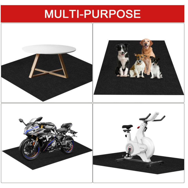 Cross-Border Tpr Anti-Slip Felt Floor Mat Garage Water-Absorbent and Oil-Proof Car and Motorcycle Repair Mat to Prevent Oil Spillage Mat