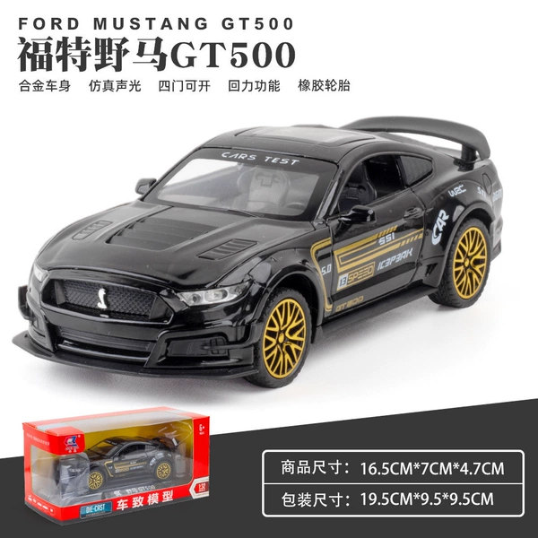 1 to 32 cars to Ford Mustang GT500-Black