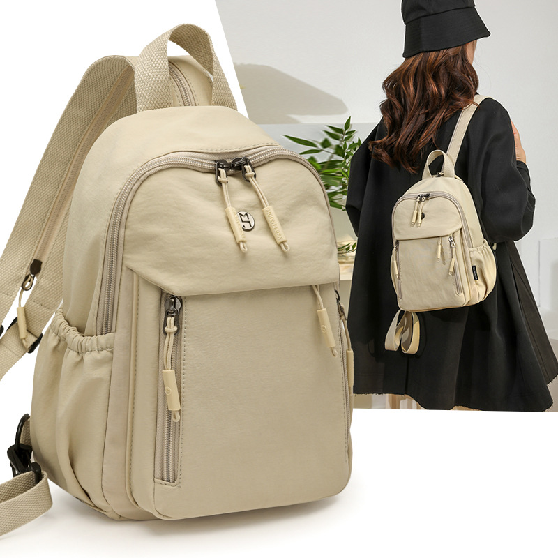 Eenvoudige en casual rugzak, nieuwe rugzak voor studenten, rugzak voor buitenactiviteiten zoals wandelen en reizen._voghion.com