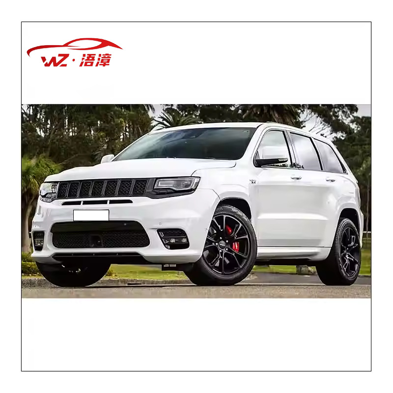 Body Kit Suitable for 2014-2020 Jeep Grand Cherokee, Including Front and Rear Bumpers, Side Skirts, and Hood