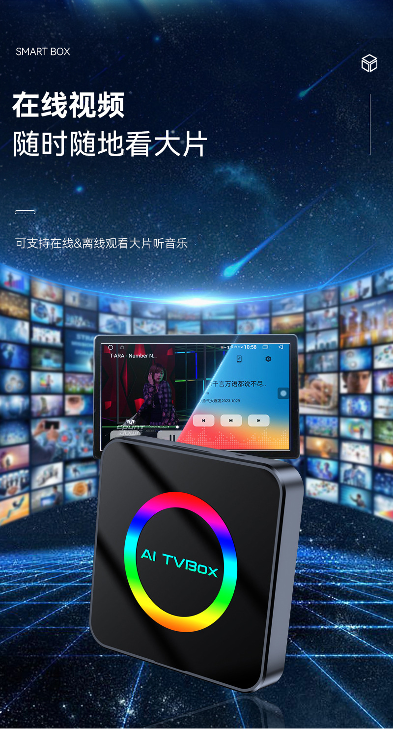 3-in-1 Open-Source Wireless Carplay Module Android 13Aibox Car Connectivity Smart Carplay Box