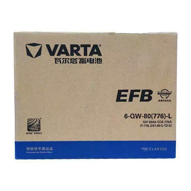 Valta Battery T-115 Is Suitable for Lexus Es200/Rx350/Is300 Car Battery Start-Stop 80