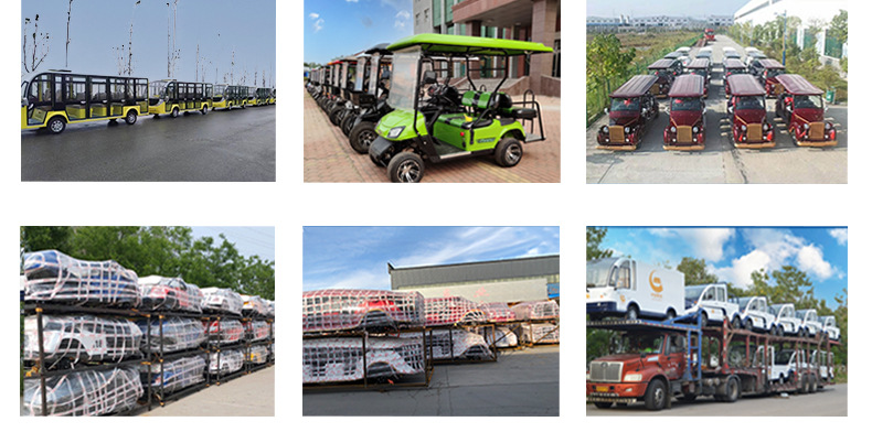 Golf Cart Electric Sightseeing Car Patrol Car Scenic Spot Campus Factory Stadium Ferry 2-8 Houses