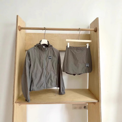 2025 夏の新製品 alo グラファイトグレー作業服日焼け止めスーツファッションスポーツレジャー女性のショートパンツスーツ