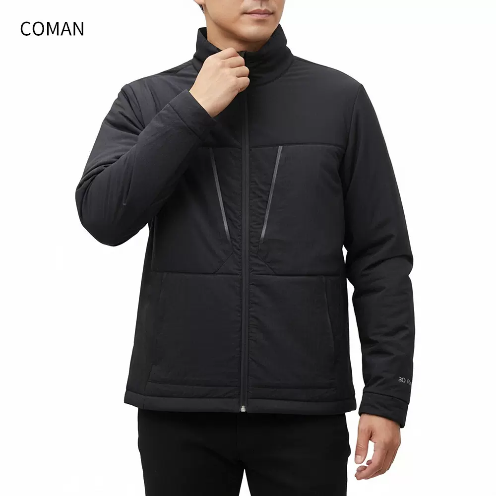 定制新款立领户外软壳棉衣登山运动防风衣男士夹克外套