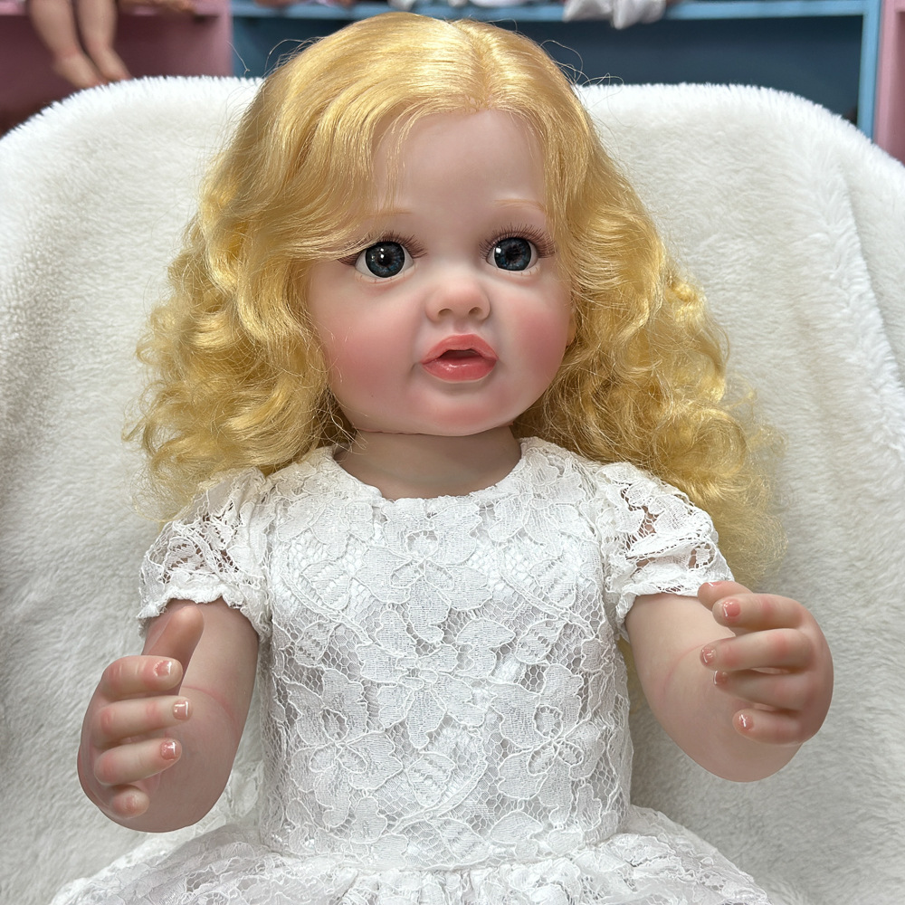 Muñeca pesada transfronteriza PC 22 pulgadas completa C cabello recto CE Aliexpress Amazon Wal-Mart Henghua