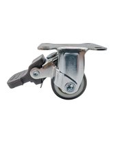 万向轮脚轮 橡胶TPR材质茶几餐台餐车轮家具盆栽 5个