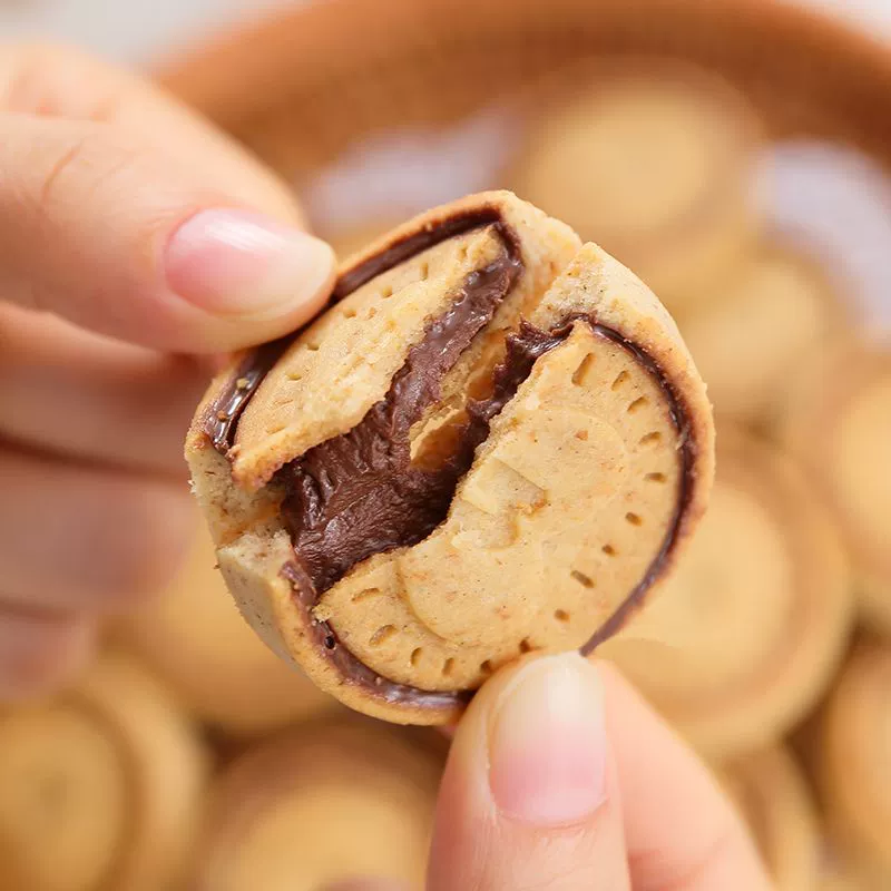 Печенье Ferrero NUTY любовь сэндвич какао соус шоколад орех Nutella импортировано интернет-знаменитость детские закуски