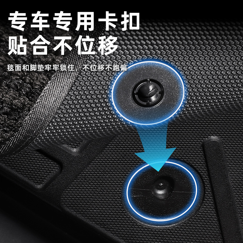 이상적인 L6 | L7 | L8 | L9 전체 서라운드 자동차 매트 이상적인 수정 액세서리 전체 TPE 방수 매트에 적합