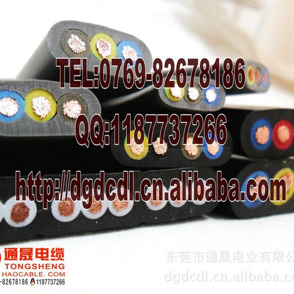 厂家批发起重机扁电缆起重机钢丝电缆起重机控制电缆