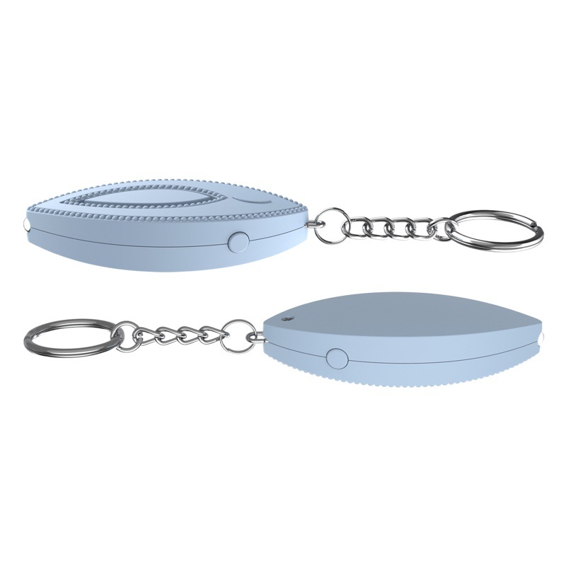 Alarma Personal en Forma de Hoja con Luz LED y 130 dB para Autodefensa