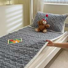 2025新款親膚舒適加厚保暖塔芙蓉牛奶絨床護墊床褥學生宿舍必備