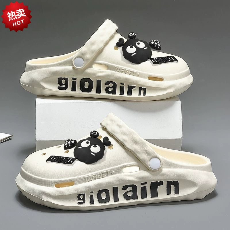 Ступать на фекалии 2024 пещерные туфли мужские новые летние носики на пляже