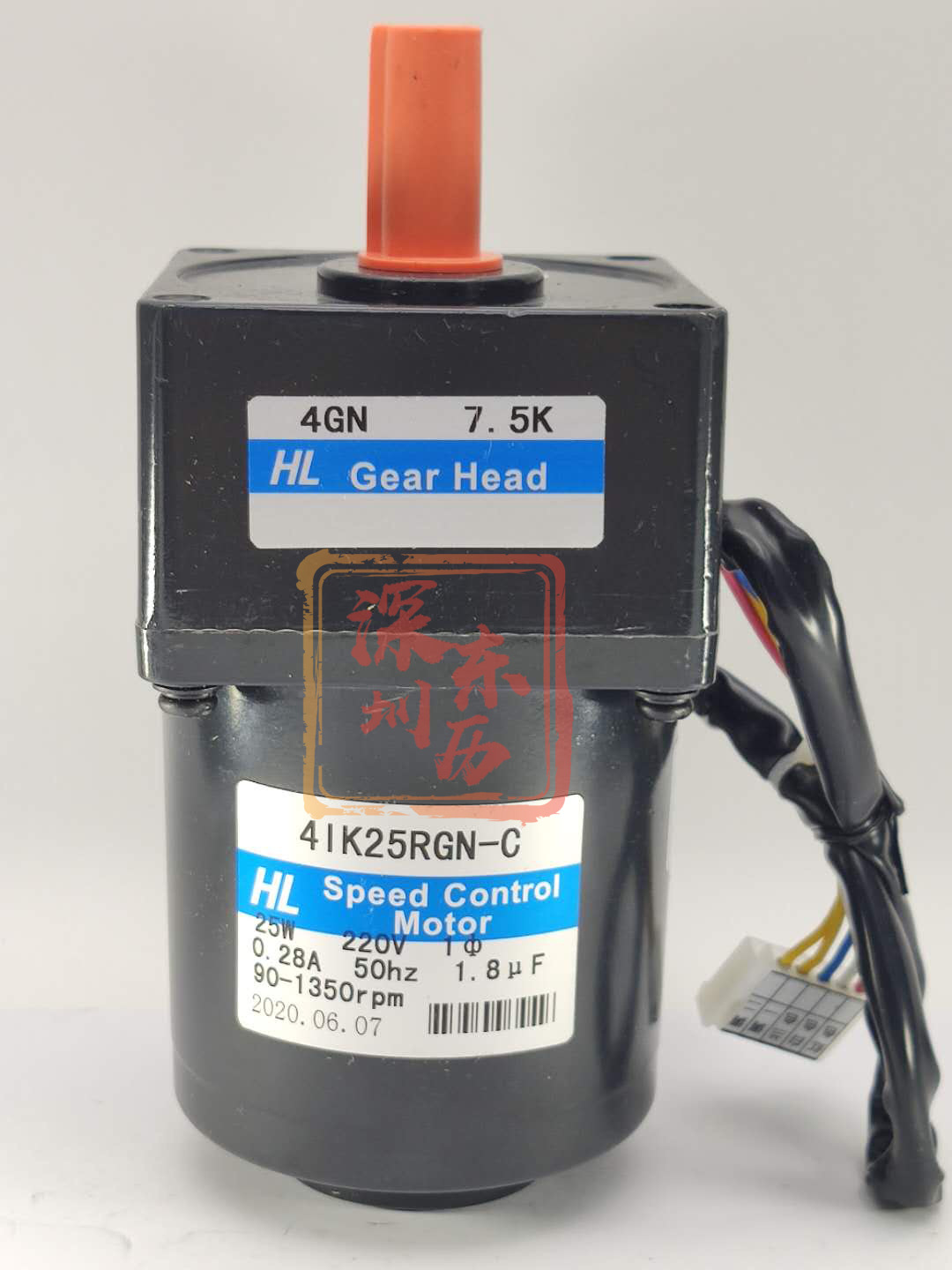 4GN7.5K HL GEAR HEAD减速机4IK25RGN-C调速电机 SPEED CONTROL