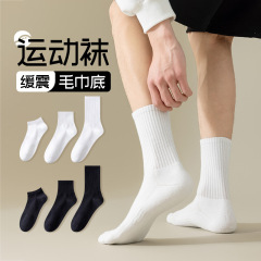 スポーツの靴下の男性のストッキングの春夏は汗を吸います。